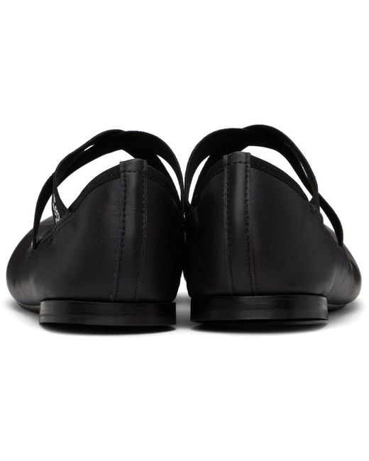 Repetto Black Joana Mary Jane Ballerina Flats