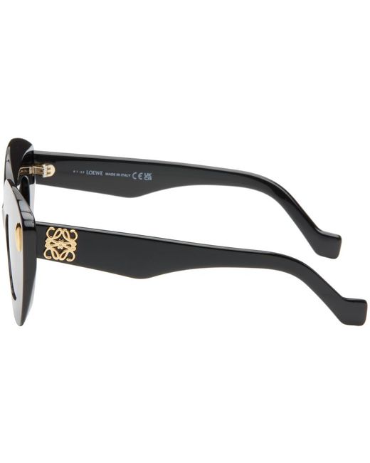 Loewe Black Retro Screen Sunglasses for men