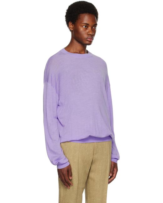 Nanushka Purple Yossi Sweater for men