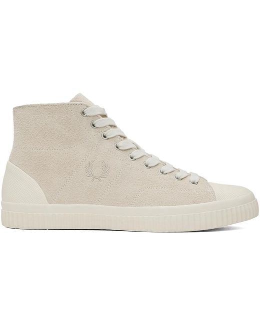 Fred Perry Black Off-white Hughes Sneakers for men