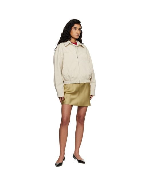 DUNST Multicolor Collared Blouson Jacket