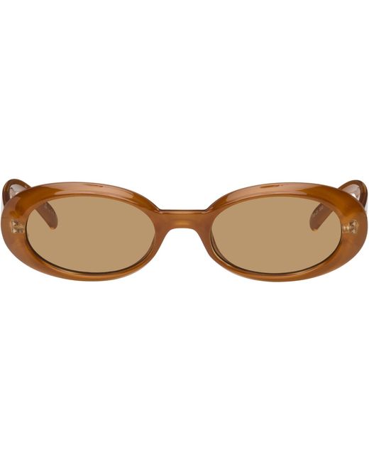 Le Specs Brown 'Work It! Sunglasses