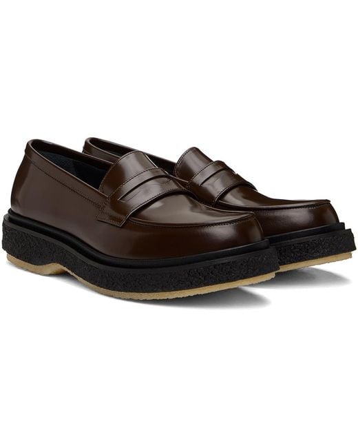Adieu Black Type 5 Loafers for men