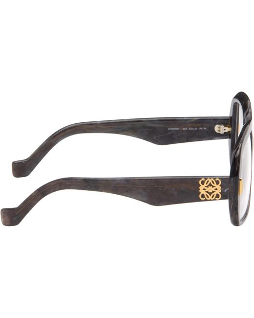 Loewe Black Anagram Glasses