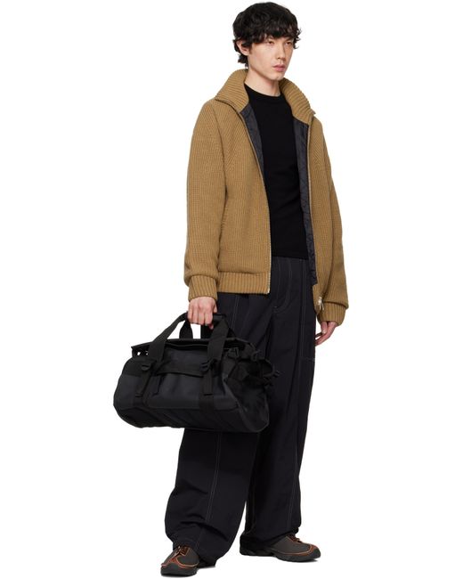 Rains Black Texel Mini Duffle Bag for men