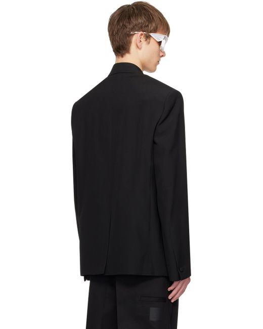 Givenchy Black Structured Blazer for men