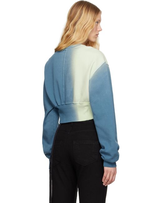 Rick Owens ブルー Hollywood Tatlin スウェットシャツ Blue