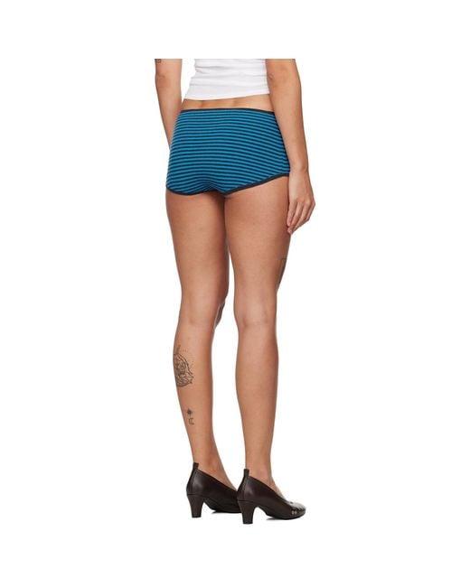 Paloma Wool Blue Smoke Shorts