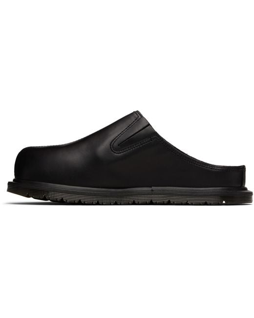 Dr. Martens Black San Mule Slip-On Loafers