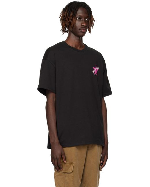 Saturdays NYC Black 'saturdays Star' T-shirt for men