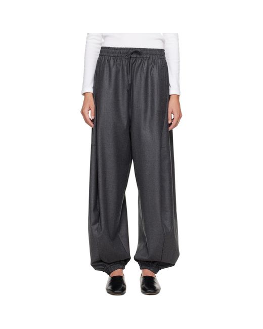 Rohe Gray Balloon Track Pants