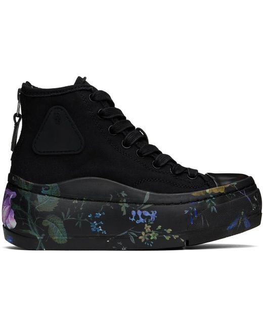 R13 Black Kurt High Top Sneakers