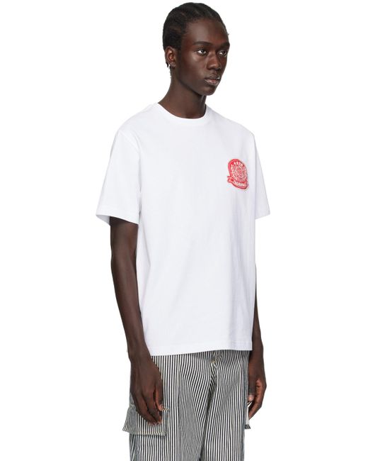 T-shirt blanc cassé - drawn varsity KENZO pour homme en coloris White