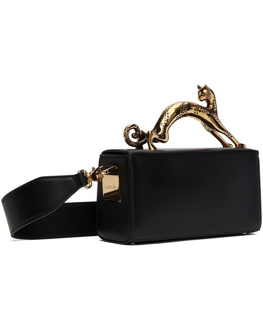 Lanvin Black Nano Pencil Cat Bag