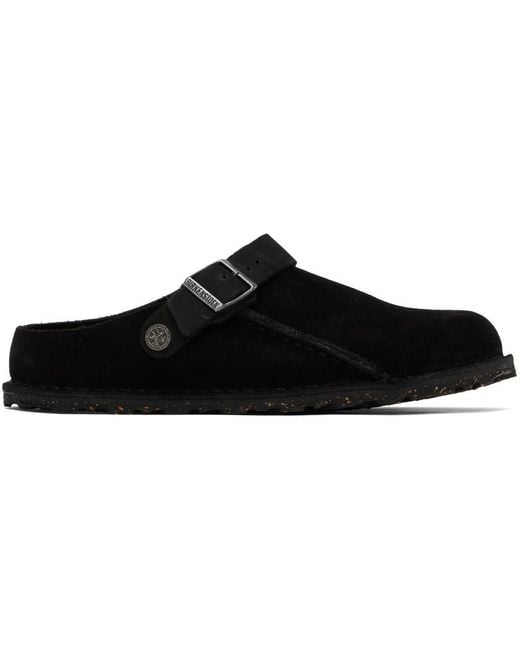Birkenstock Black Regular Lutry Loafers for men