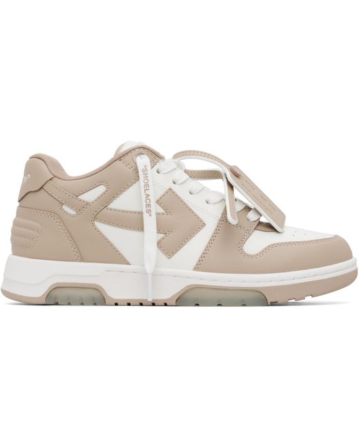Off-White c/o Virgil Abloh Black 'Out Of Office' Calf Leather Sneakers for men