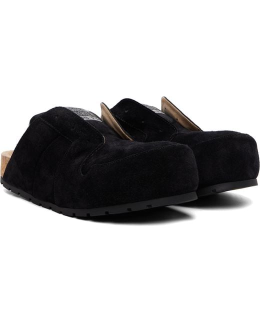 Balenciaga Black Dumbo Mule Flats for men