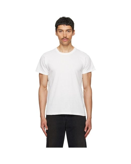 Second/Layer White Og T-Shirt for men
