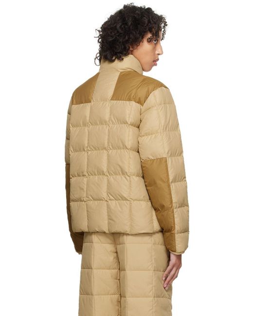 The North Face Khaki Lhotse Reversible Jacket in Natural Lyst