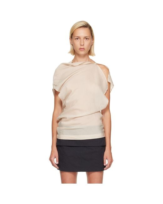 Belle Anna Natural Off- Reverie Top