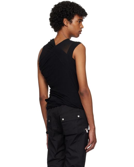 【RICK OWENS】ハリウッド バナナ トップス ブラック メンズ Rick Owens ブラック Hollywood Banana トップス