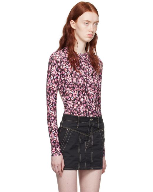 Isabel Marant Red Leonio Blouse