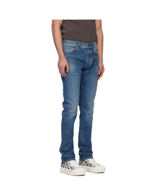 Amiri Blue Stack Jeans for men