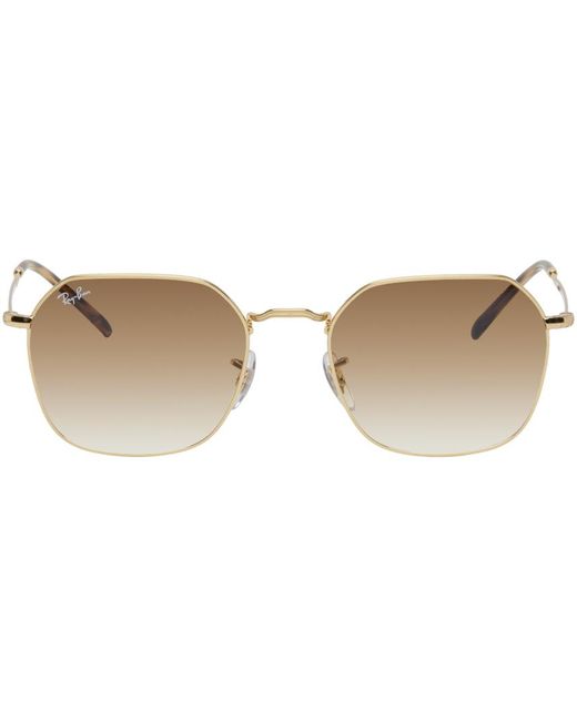 Ray-Ban Black Gold Jim Sunglasses for men