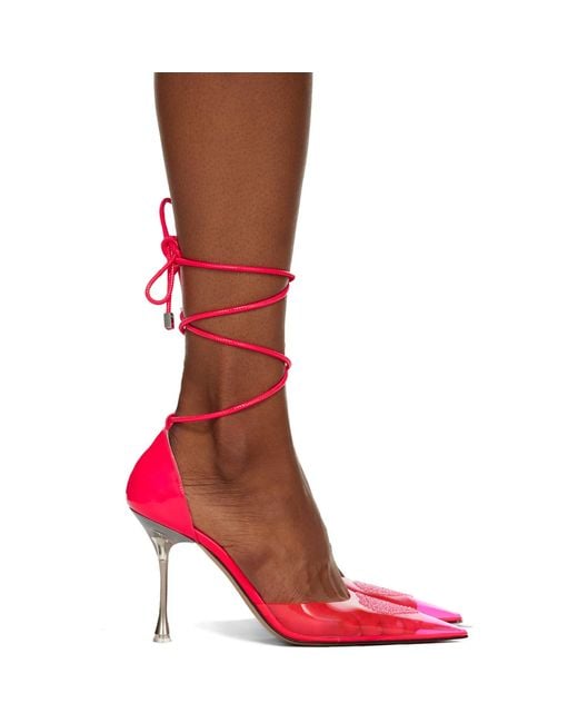 Mach & Mach Red Logo High Heels