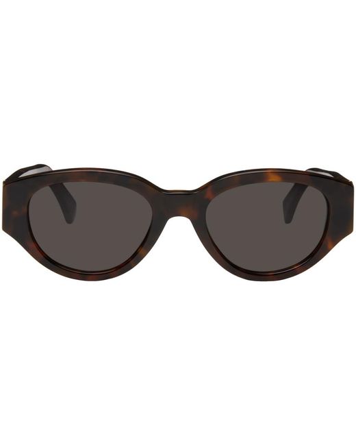 Retrosuperfuture Black Tortoiseshell Drew Mama Sunglasses for men