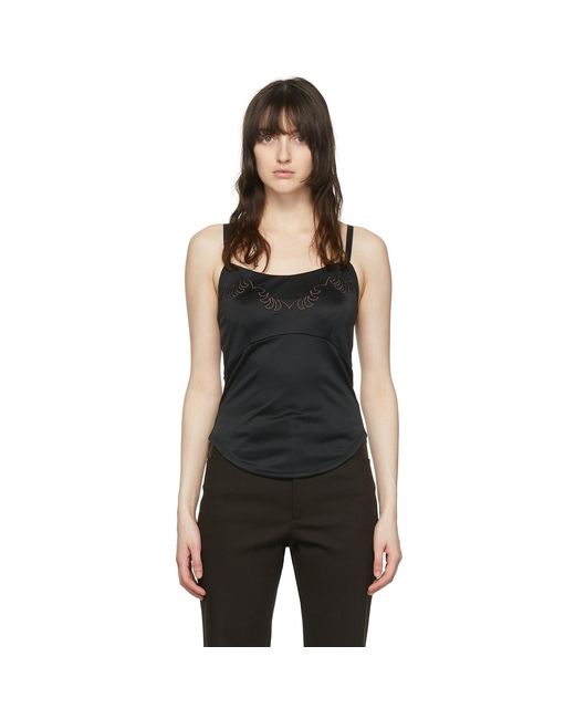 Maiden Name Black Ssense Exclusive Naomi Camisole