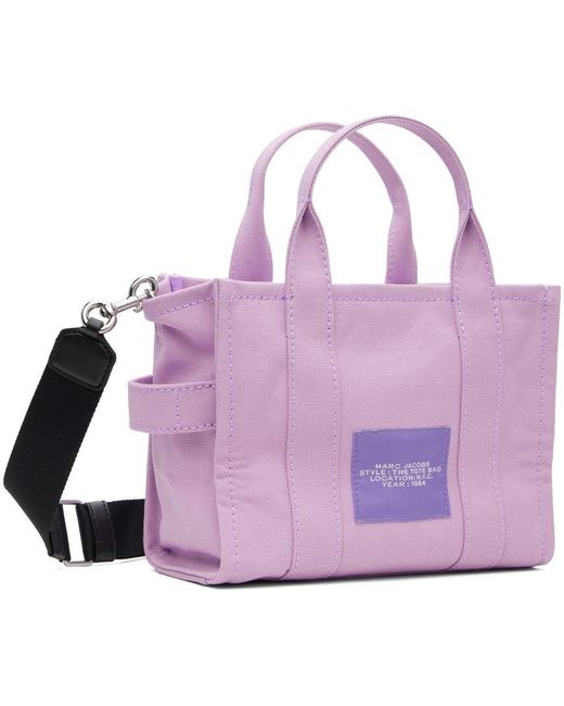 Marc Jacobs Purple 'The Canvas Small' Tote