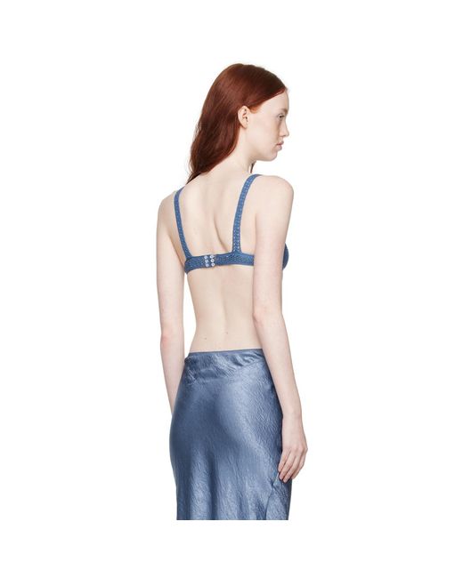 Anna October Blue Liane Bralette