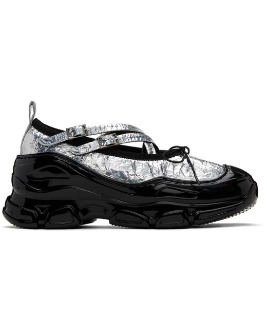 Simone Rocha Classic Criss Cross Tracker Ballerina Sneakers