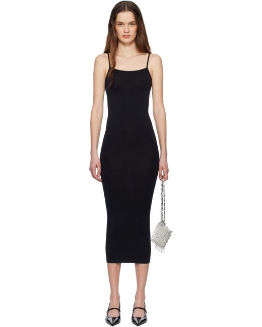 Wolford ブラック Strap Fatal マキシワンピース Black
