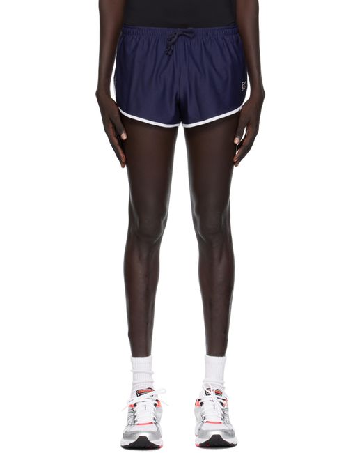 District Vision Blue 2In Mesh Race Shorts for men