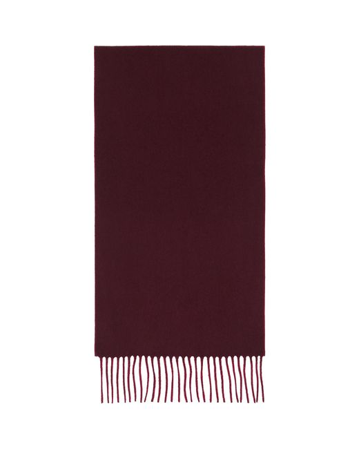 Bottega Veneta Purple Burgundy & Bi-Color Cashmere Scarf