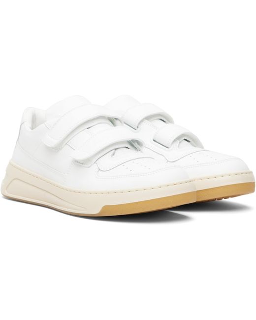 Acne Black Velcro Strap Sneakers for men