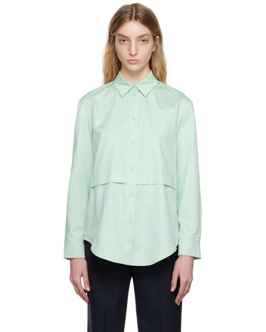 Chemise glassa verte MM by Max Mara en coloris Green