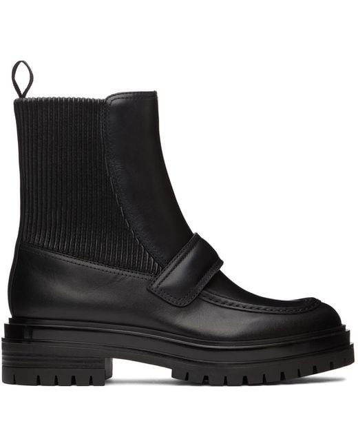 Gianvito Rossi ブラック Berck ブーツ Black