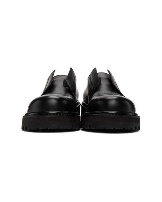 Vetements Black Laceless Derbys for Men Lyst