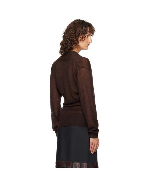 Paloma Wool Black Sudi Cardigan