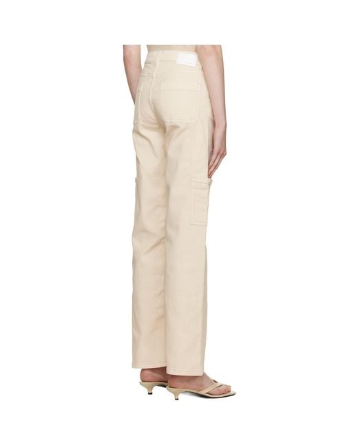 Halfboy Natural Off- Worker Trousers