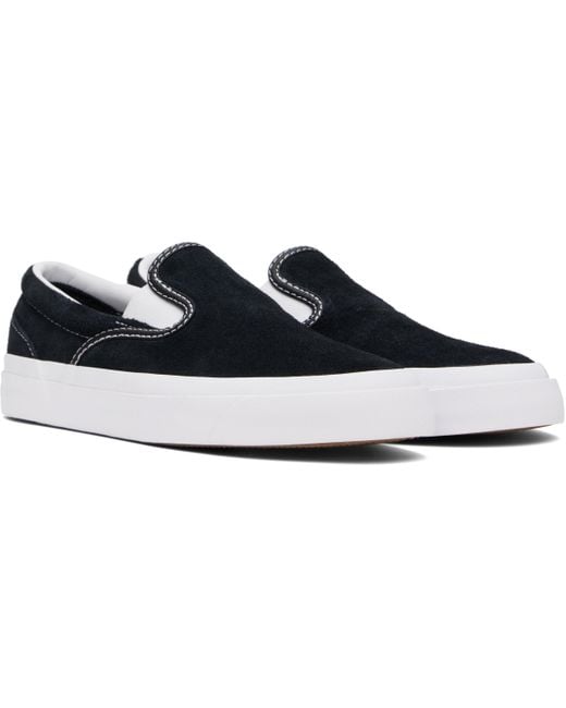 Converse Black One Star Cc Pro Suede Slip Sneakers for men