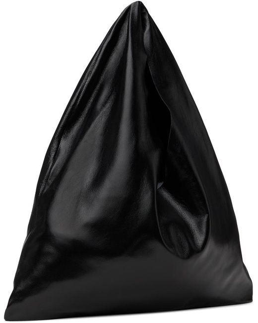 The Row Black Small Bindle Tote