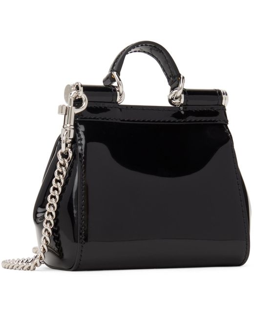 Dolce & Gabbana Black Kim Kardashian Mini Sicily Bag