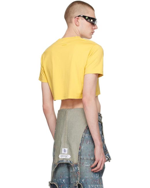 T-shirt jaune édition future Lanvin pour homme en coloris Orange
