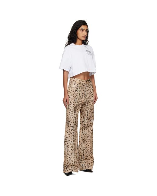 Amiri Natural Deer Carpenter Jeans