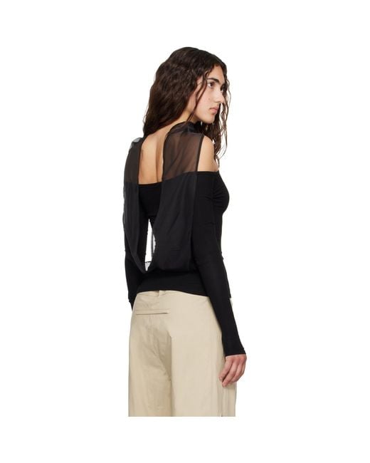 Belle Anna Black Sombra Top