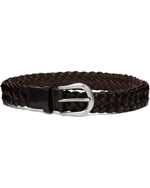 Studio Nicholson Black Plaited Belt for men